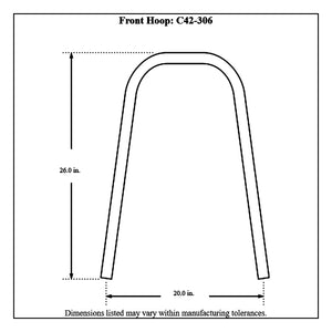 c42-323diagram Pro-werks Pre-Bent 6 Point Chromoly Complete Package, 4130N Cage Kit 1-5 8 in. x 0.083: Shoulder Hoop 1-3 8 in. x 0.058: Seat Formers 1-1 4 in. x 0.058