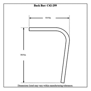 c42-326diagram3 Pro-werks Pre-Bent 6 Point Chromoly Complete Package, 4130N Junior Dragster: Cage Kit 1-1 8 in. x 0.083: Shoulder Hoop 1-1 8 in. x 0.083: Seat Formers 1-1 8 in. x 0.058