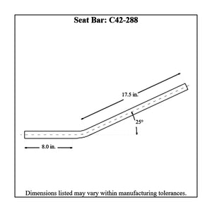 c42-326diagram4 Pro-werks Pre-Bent 6 Point Chromoly Complete Package, 4130N Junior Dragster: Cage Kit 1-1 8 in. x 0.083: Shoulder Hoop 1-1 8 in. x 0.083: Seat Formers 1-1 8 in. x 0.058