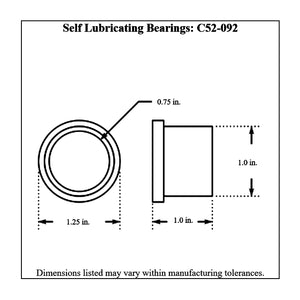 c52-092-2diagram Pro-werks Self-Lubricating Bearings, Pair 3 4 Inch ID: Plastic