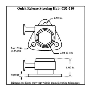 c52-210diagram_7e433226-b120-4491-aa46-0c1f6a44fcee Pro-werks 3 Bolt Quick Release Steering Hub, 42.1 SFI Certified