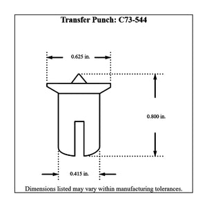 c73-544diagram Pro-werks Panel Fastener Transfer Punch