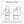 c73-962-2diagram Chromoly Weld In Slot Clevis, 4130N 1 2 in. x 0.058 Tubing: 1 8 in. Slot: 1 4 in. Hole Each