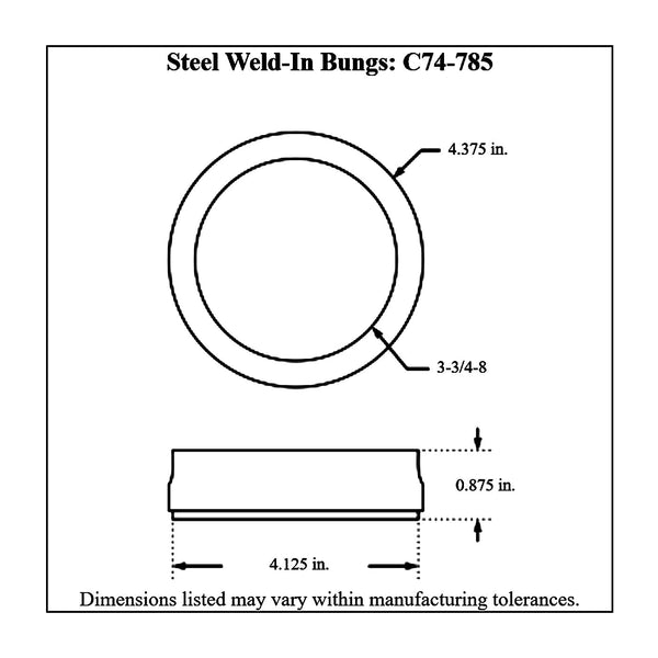 c74-772diagram2_7f7f7572-9260-4788-9f34-95190df02cc9 Easy Turn Fill Cap with Steel Weld Bung 4-1 4 Inch with Lanyard Boss 7 8 Inch Blue