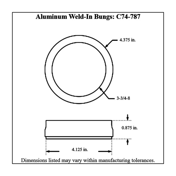 c74-775diagram2_0004b86d-a17d-421c-be42-dbba742d549e Easy Turn Fill Cap with Aluminum Weld Bung 4-1 4 Inch with Lanyard Boss 7 8 Inch Black