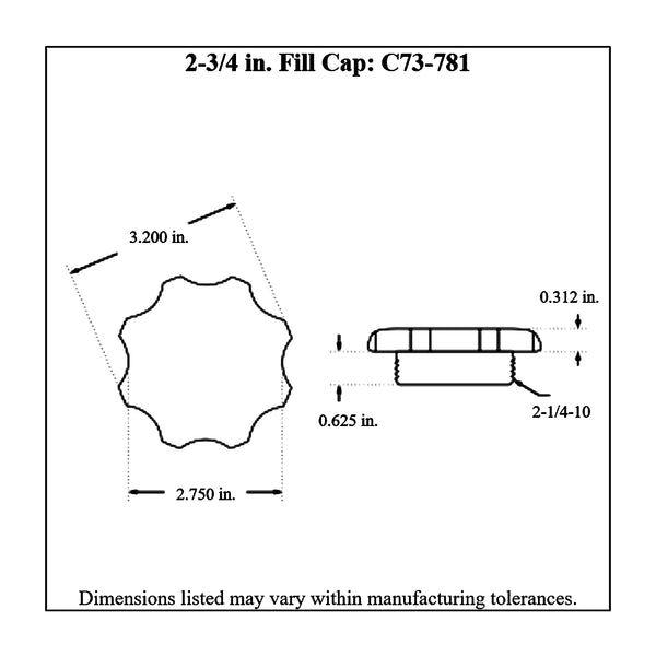 c74-776-h2diagram Easy Turn Fill Cap with Aluminum Remote Mount Bung 2-3 4 Inch with Lanyard Boss Recessed Remote Mount: 2 Inch Hose Red