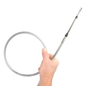 cable-flexibility Pro-werks Silver Jacket Ultimate Push Pull Control Cable